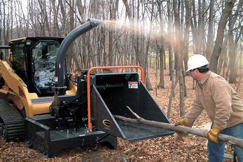 skid steer wood chipper attachment reviews